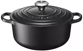 Virtuvės Indai - Le Creuset Signature Keptuvė 20cm Apvalaus Ketaus Juoda