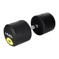 Guminis hantelis HMS HG Pro - 65 kg
