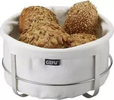 Gefu BRUNCH duonos krepšelis, baltas Gefu