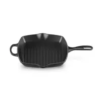 Virtuvės Indai - Le Creuset Signature Kvadratinė Keptuvė 26cm Indaplovėje Saugi Juoda
