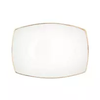Lumarko MariaPaula Square Moderna auksinė lėkštė 24cm