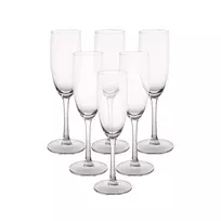 Diamond Deimantinis šampano taurių rinkinys, 6 vnt., 180 ml