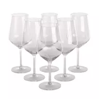 Rubin 6 vnt. raudonojo vyno taurių rinkinys, 530 ml