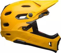 Bell Šalmas super DH Kelės Sferinis geltonas L (58-62 cm)