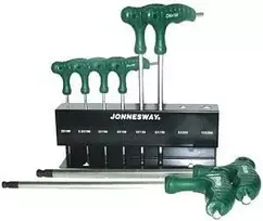 Šešiakampių raktų rinkinys Jonnesway H10MB08S; Hex; 8 vnt.