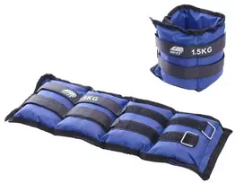 Enero Rankų ir kojų svoriai EB Fit, 3kg (2x1.5kg), mėlyni