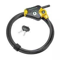 Masterlock MASTER LOCK Python dviračio spyna reguliuojamas fiksavimo kabelis