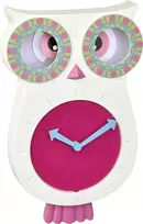 TFA TFA 60.3052.06 mėlyna / žalia Liusė vaikams Pendulum Laikrodis Owl