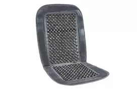 Amio Automobilio sėdynės kilimėlis su karoliukais 90 x 44 cm - pilka