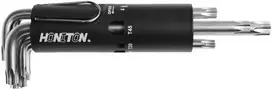 HONITON KLUCZE TORX TYP L KOMPLET 8 vnt. T10,T15,T20,T25,T30,T40,T45,T50