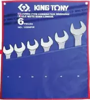 Raktų komplektas King Tony 1296MRN; 6 vnt.