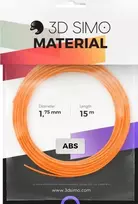 3DSimo Filament ABS Rinkinys kolorów - oranžinė, juoda, balta (G3D3009)