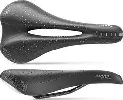Selle Italia Minkšti SPORT GEL FLOW S (id rungtynės - S2) Fec Alloy 7 Durotek Juodas (SIT -052H501AEC001)