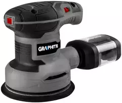Graphite Šlifuoklis 300 W ekscentrinis šlifuoklis, 125 mm padas