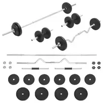Štangos ir svarmenų rinkinys, 30 kg