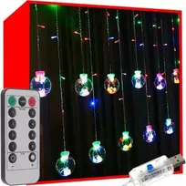 Iso Trade Šviesos užuolaidos 108 led usb daugiaspalvis kŚ19734