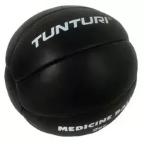 Odinis pasunkintas kamuolys TUNTURI 1-5kg, juodas (Svoris: 2kg)