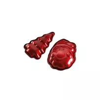 Rinkinys 2 ŚWIĄTECZNYCH FOREMEK DO PIECZENIA CIASTEK BERLINGER HAUS Burgundy BH-6947