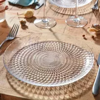Bikuvalt Luminarc Lėkštė 25cm PAMPILLE CLEAR