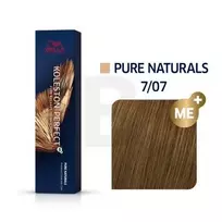 Wella Professionals Koleston Perfect Me+ Permanent Hair Dye 7/07 Medium Skirtas šviesiems plaukams Natural Chestnut, 60 ml