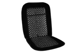 Amio Automobilio sėdynės kilimėlis su karoliukais 90 x 44 cm - juoda
