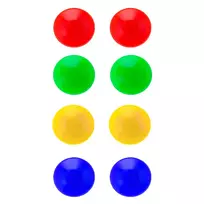 Magnetai Springos apvalūs 20 mm 8 vnt.