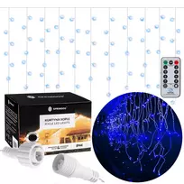 Springos Girlianda varvekliai su nuotolinio valdymo pultu, 300 LED, mėlyna