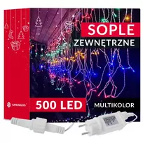 Kalėdinės lemputės Springos CL0503, 20 m, 500 LED