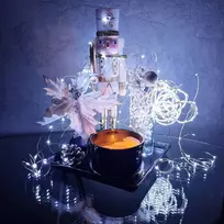 Springos Kalėdinės lemputės su šaltai balta šviesa, 100 LED, 9,9 m