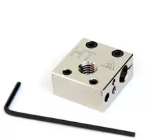 Micro Swiss variu dengtas, aukštos temperatūros, MK8 stiliaus šildymo bloko atnaujinimas, skirtas CR10/Ender/ANET A8 spausdintuvams ir MK7, MK8, MK9 Hotend
