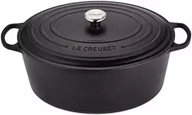 Le Creuset Signature Roaster oval 40cm juodas Juodas (21178400000430)