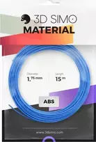 3DSimo Filament ABS Rinkinys kolorów - mėlyna, žalia, geltona (G3D3000)