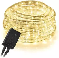 20m LED lauko girlianda "Virvė" šilta balta šviesa