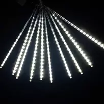 LED Girlianda "Meteorai" Balta 50cm