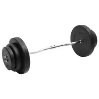 Lenkta štanga su svoriais, 60kg