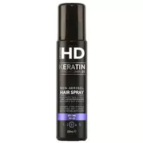 Stiprios fiksacijos neaerozolinis plaukų lakas Farcom HD Keratin Strong Hold Plaukų lakas (3) 200ml