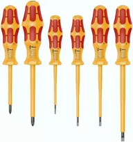 Atsuktuvų rinkinys elektrikui Kraftform Comfort 1060 i/1062 i/6 VDE, 051575 Wera