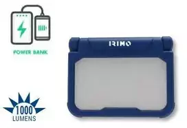 Grąžtas Darbinis šviestuvas - prožektorius IRIMO, LED 27xSMD 500 / 1000lm, įkraunamas, su rankena, nešiojamas kroviklis, IP54