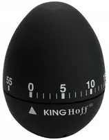 King Hoff Minutnik Virtuvės laikmatis, juodas kinghoff