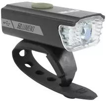 Priekinis žibintas Rock Machine F.Light 20 USB Juodas/Pilkas (RF070701) (Atnaujinta)