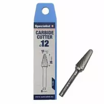 Grąžtas Keter SPECIALIST+ kietmetalio freza KEL, 12x28x6 mm