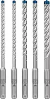 Grąžtas Bosch SDS plus-7X gražtu komp Robust Line 6/6/8/8/10 mm