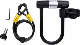 Dviračio spyna U-lock ir trosas Dunlop