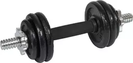 Eb Fit Lietinis hantelių rinkinys 7kg su dėklu
