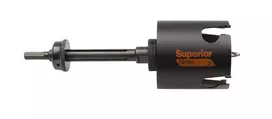 kompleksas 10vnt. bimetaliniai ir karbidiniai skylių pjūklai Superior Multi Construction Bahco [3835-SET-64]