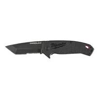 Milwaukee Accessories Atlenkiamas dantytas peilis MILWAUKEE Hardline, juodas