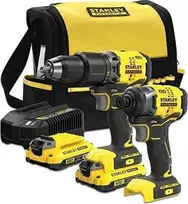 Grąžtas Stanley ST Rinkinys V20 SFMCK461D2S (SFMCD715 + SFMCF810B) 2x2,0Ah TSTAK