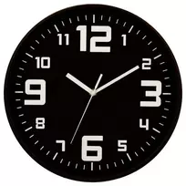 5five Simply Smart Laikrodis ATMOSPHERA 3560239275879, juodas, Ø30 cm