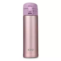 Termogertuvė su vakuumine izoliacija KIRO KI501R, rožinės spalvos, 500 ml