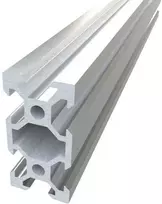 Grąžtas Openbuilds Aliuminio profilis V-Slot 2040 anoduotas sidabrinis 250mm